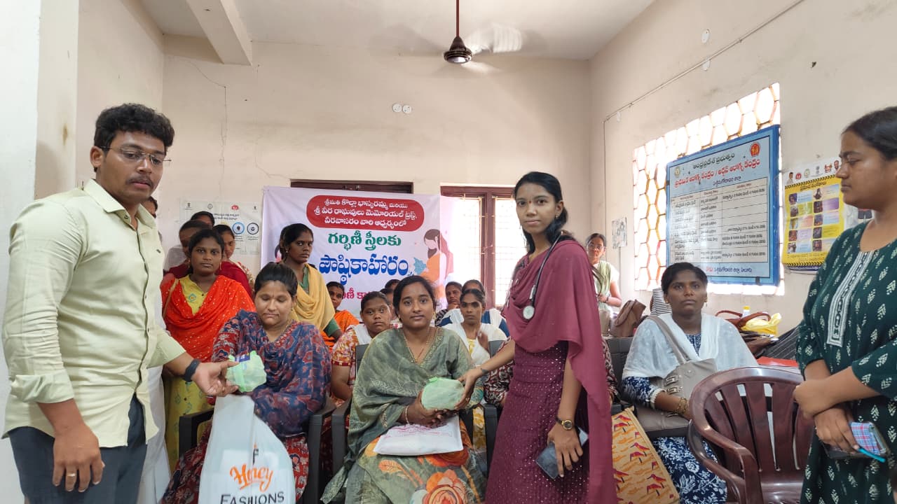 Nutrition Food Distribution For Pregnant Womens
